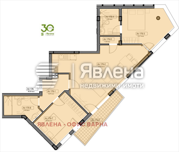 Продава 3-СТАЕН, гр. Варна, Възраждане 1, снимка 3 - Апартаменти - 53037969