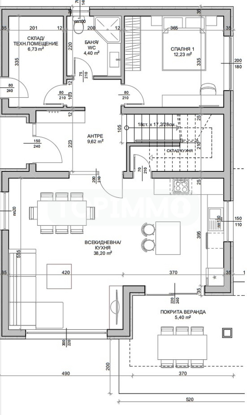 Продава  Къща област Варна , с. Здравец , 215 кв.м | 14624426 - изображение [7]