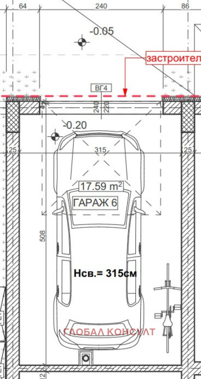 Продава ГАРАЖ, ПАРКОМЯСТО, гр. София, Център, снимка 1 - Гаражи и паркоместа - 47878192