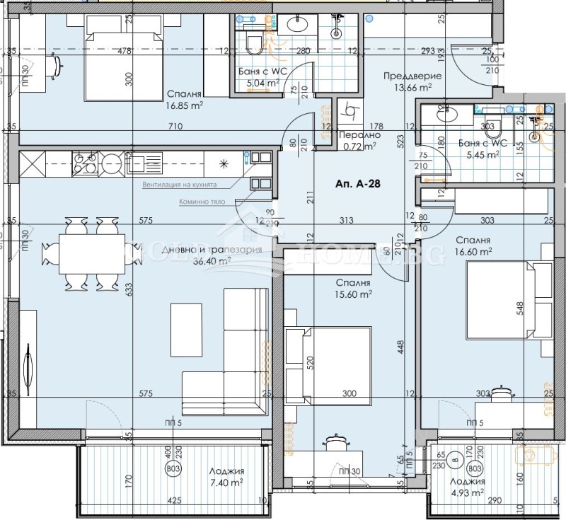 Продава 4-СТАЕН, гр. Пловдив, Кършияка, снимка 2 - Апартаменти - 53322910