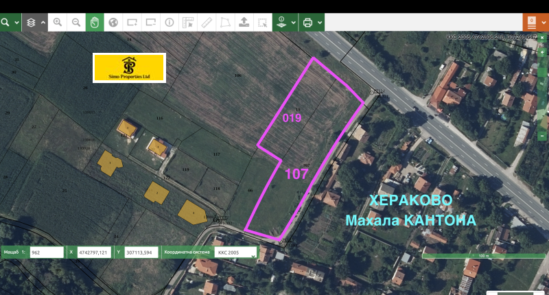 For Sale  Plot region Sofia , Herakovo , 7042 sq.m | 93095789 - image [2]