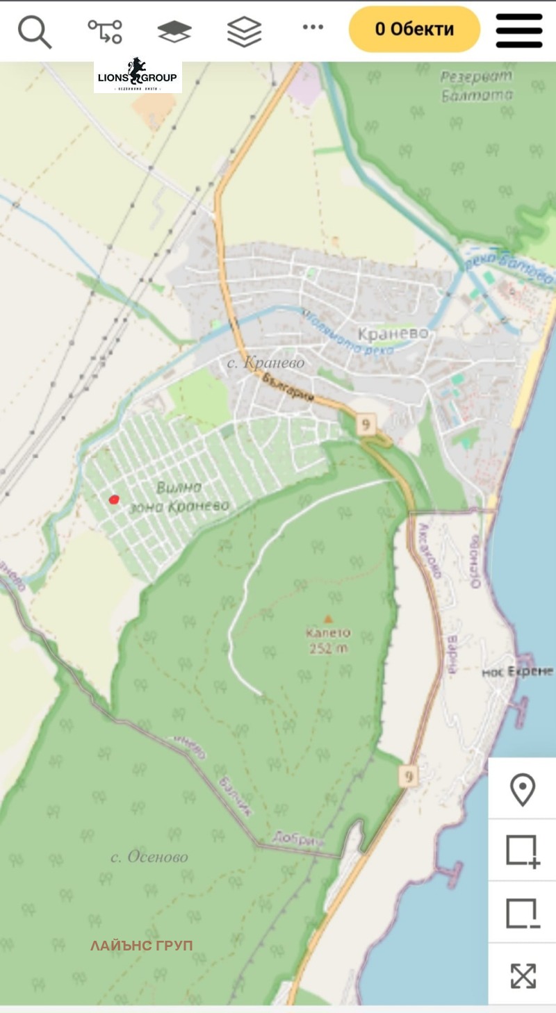 For Sale  Plot region Dobrich , Kranevo , 703 sq.m | 55037172 - image [5]