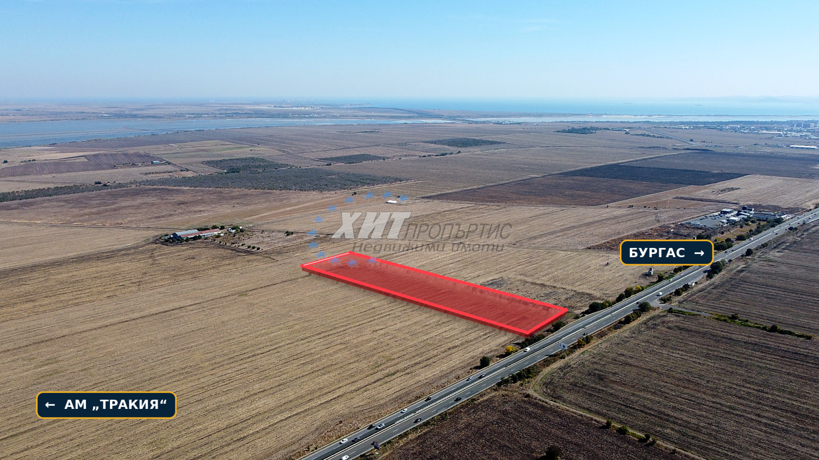 Продава ПАРЦЕЛ, гр. Бургас, Ветрен, снимка 4 - Парцели - 56431466