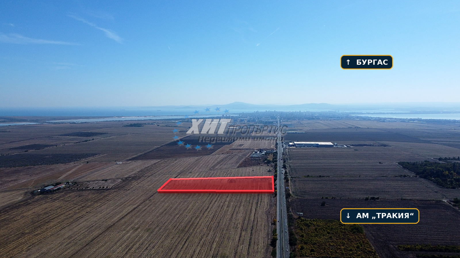 Продава ПАРЦЕЛ, гр. Бургас, Ветрен, снимка 3 - Парцели - 56431466