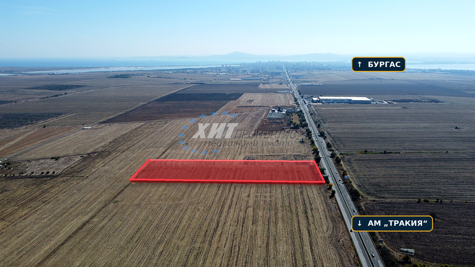 Продава ПАРЦЕЛ, гр. Бургас, Ветрен, снимка 2 - Парцели - 56431466