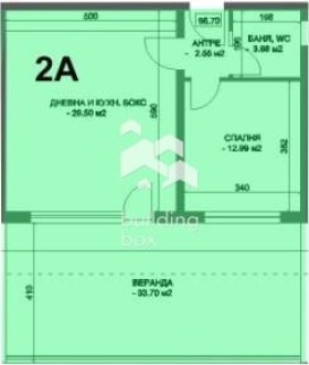 Продава 2-СТАЕН, гр. Пловдив, Коматево, снимка 2 - Апартаменти - 53809557