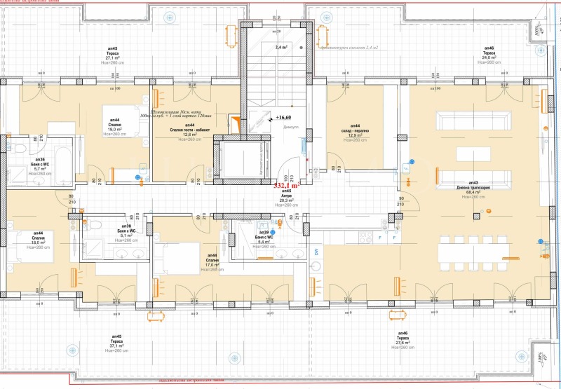 Продава  Многостаен град Пловдив , Център , 406 кв.м | 21702312 - изображение [9]