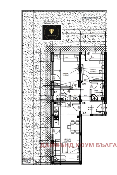 Til salgs  2 soverom Plovdiv , Ostromila , 188 kvm | 38778993 - bilde [2]
