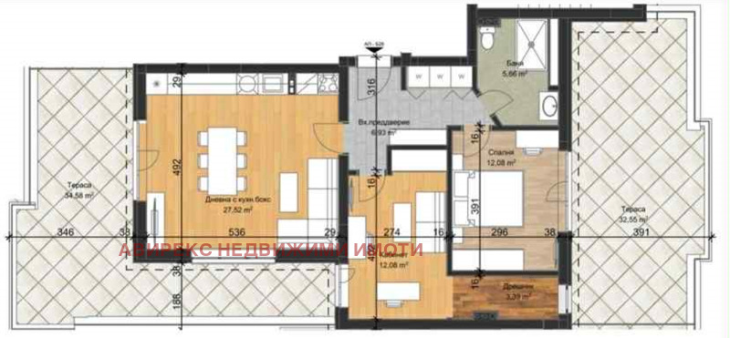 Продава 3-СТАЕН, гр. Пловдив, Остромила, снимка 2 - Апартаменти - 53313171