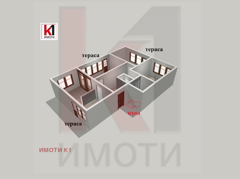 In vendita  3+ camere da letto regione Pazardzhik , Peshtera , 120 mq | 14601714