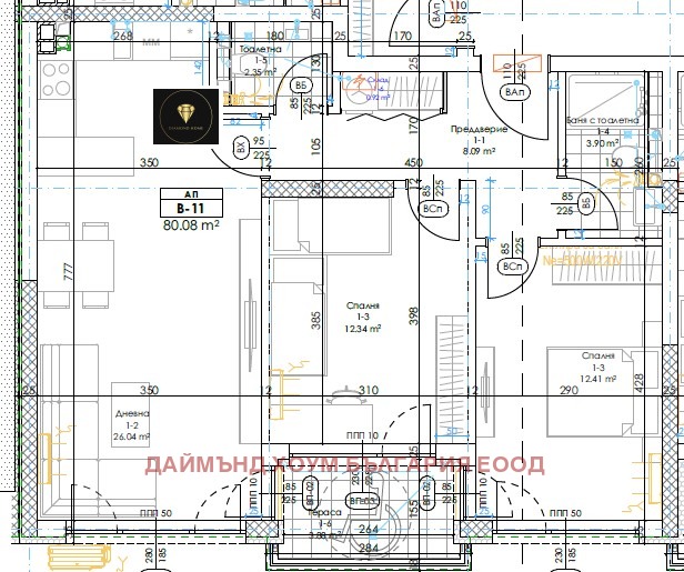 Продается  2 спальни Пловдив , Беломорски , 96 кв.м | 98404683 - изображение [2]