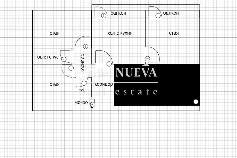 Продаја  3 спаваће собе Перник , Изток , 86 м2 | 48670792 - слика [2]