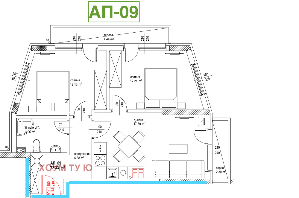 Продава 3-СТАЕН, гр. София, Овча купел 1, снимка 4 - Апартаменти - 53764996