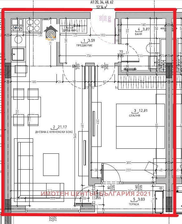 Продава 2-СТАЕН, гр. София, Малинова долина, снимка 3 - Aпартаменти - 47403473