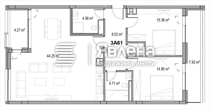 Продава 3-СТАЕН, гр. Пловдив, Христо Смирненски, снимка 6 - Апартаменти - 54744134