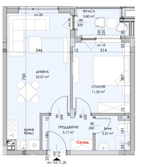 1 bedroom Belomorski, Plovdiv 2