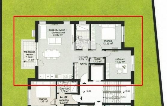 Продава 3-СТАЕН, гр. Варна, Виница, снимка 3 - Апартаменти - 55522451