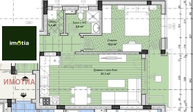 1 bedroom Ostromila, Plovdiv