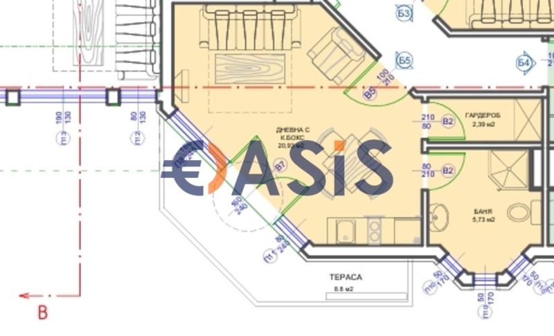 Продава 1-СТАЕН, с. Кошарица, област Бургас, снимка 2 - Апартаменти - 53264434