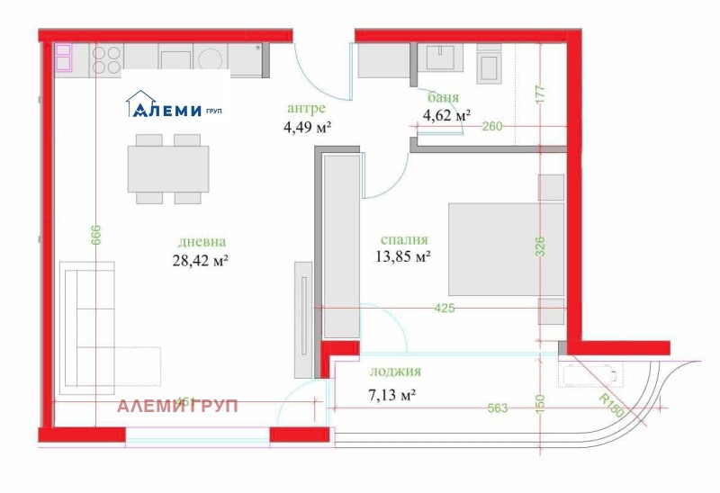 Продава  2-стаен град Варна , Трошево , 83 кв.м | 44580111