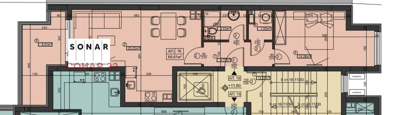 En venta  1 dormitorio Sofia , Studentski grad , 82 metros cuadrados | 67643050