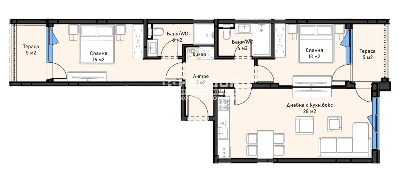 Продава 3-СТАЕН, гр. Пловдив, Остромила, снимка 4 - Апартаменти - 52934750