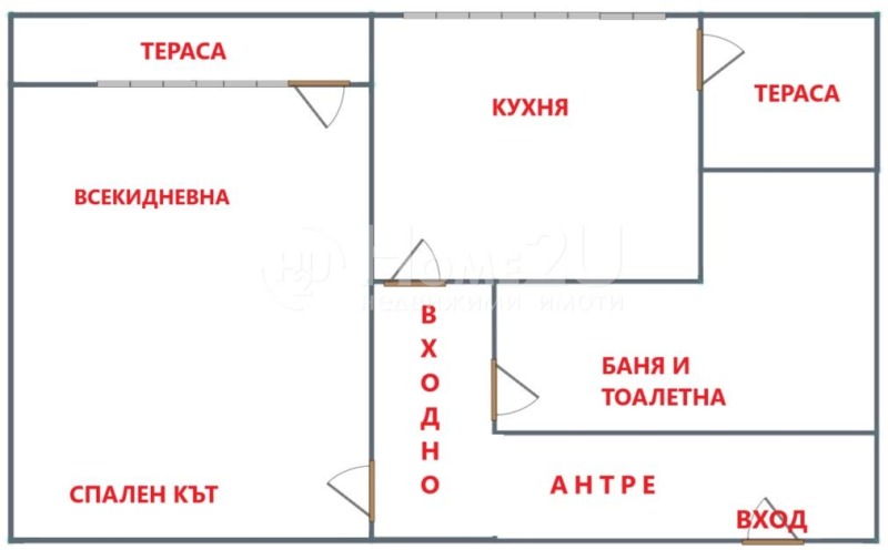 Eladó  Stúdió Sofia , Strelbishte , 45 négyzetméter | 40076191 - kép [2]