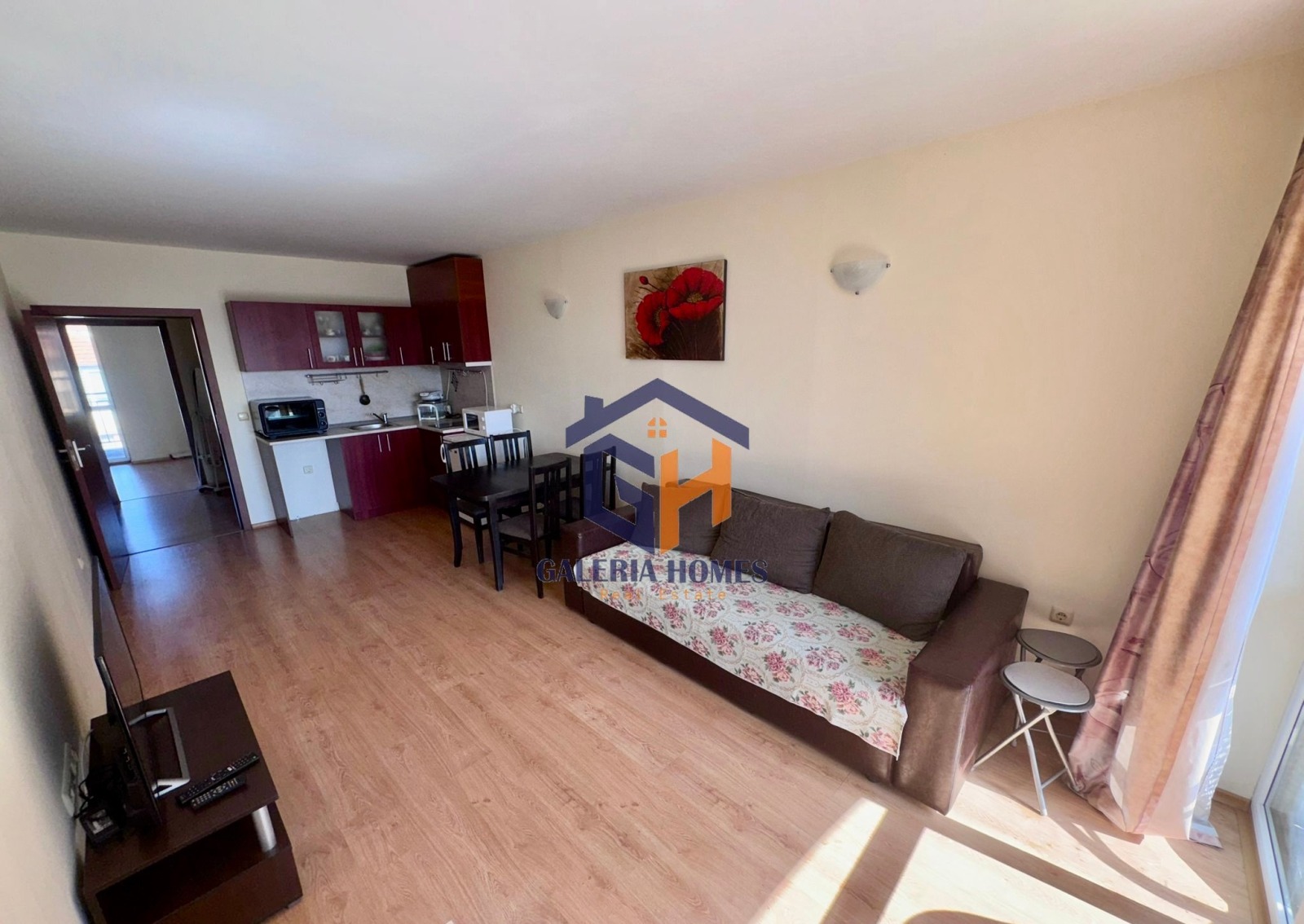 Продава 2-СТАЕН, гр. Ахелой, област Бургас, снимка 3 - Апартаменти - 53873929