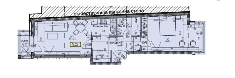 Продава 2-СТАЕН, гр. София, Бъкстон, снимка 4 - Aпартаменти - 49523715