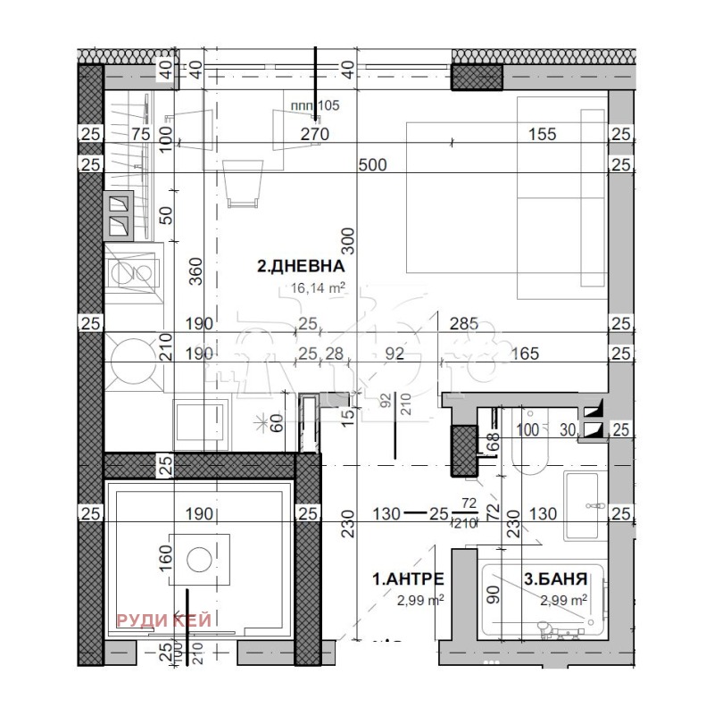 Продава 1-СТАЕН, гр. Варна, Виница, снимка 2 - Апартаменти - 53030372
