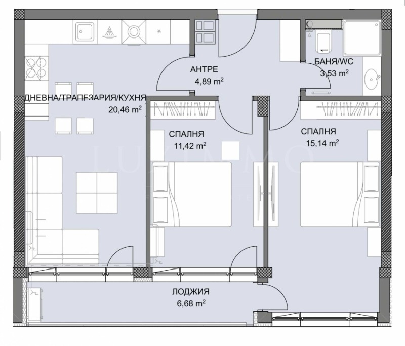 Продава 3-СТАЕН, гр. Пловдив, Христо Смирненски, снимка 2 - Aпартаменти - 47025826