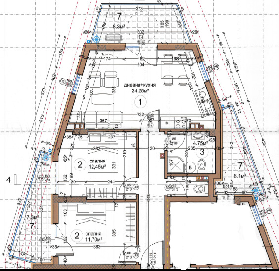 Продава 3-СТАЕН, гр. София, област София-град, снимка 4 - Апартаменти - 53999124
