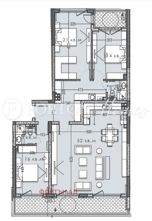 Продава 4-СТАЕН, гр. София, Кръстова вада, снимка 6 - Апартаменти - 55725368