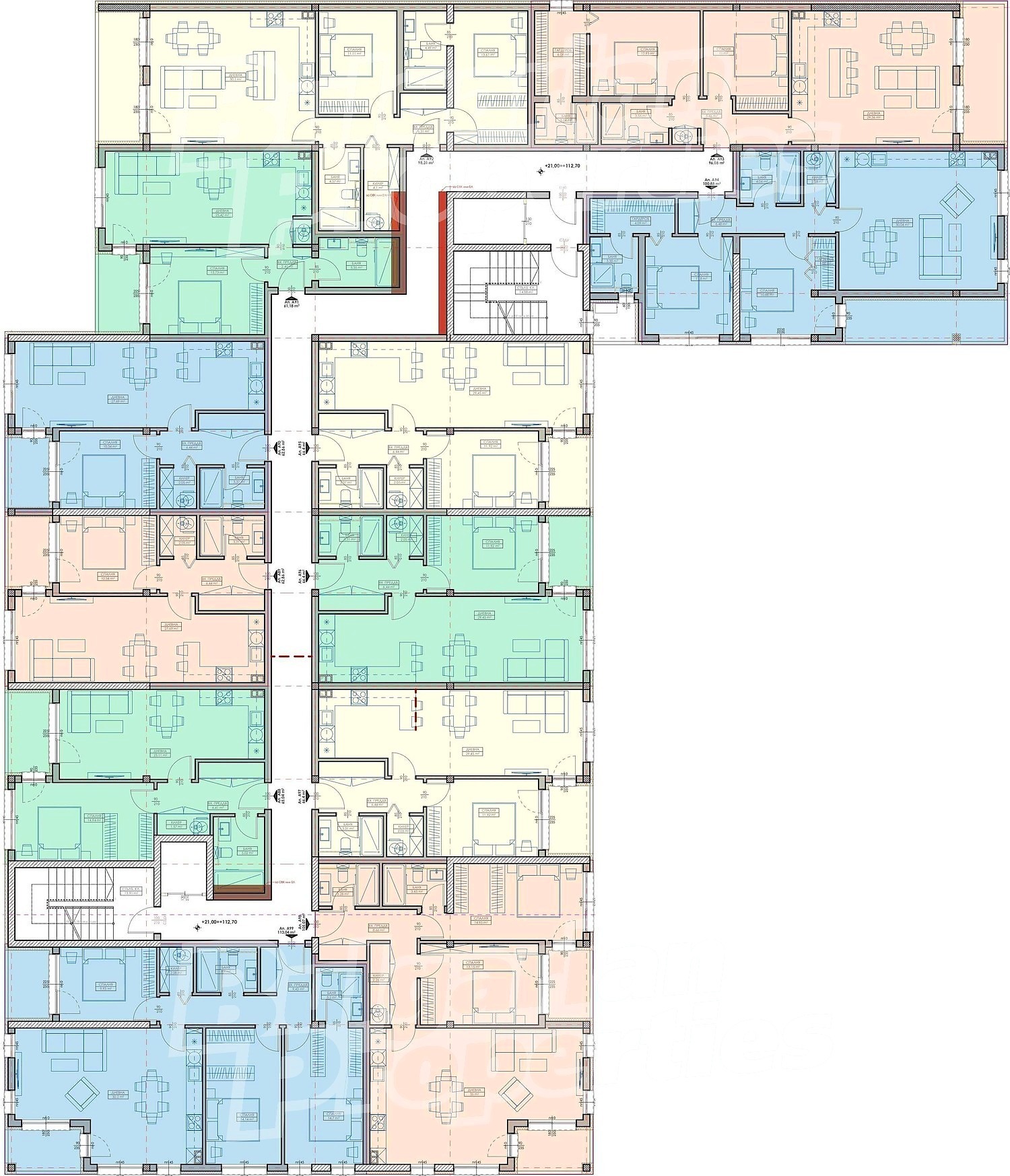 Продава 3-СТАЕН, гр. Варна, Кайсиева градина, снимка 11 - Апартаменти - 53273289