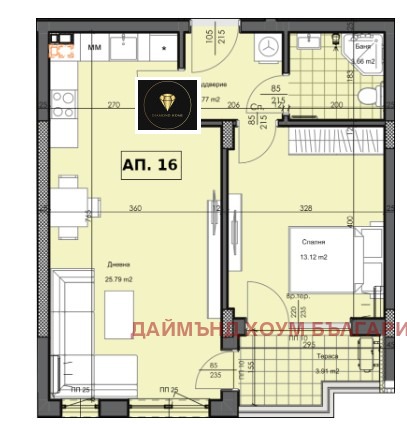 Продава 2-СТАЕН, гр. Пловдив, Гагарин, снимка 2 - Aпартаменти - 47851384