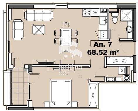 Продава 2-СТАЕН, гр. София, м-т Гърдова глава, снимка 12 - Апартаменти - 52445058