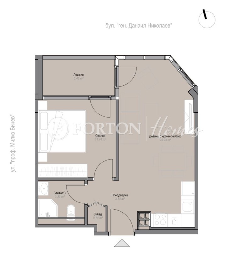 Продава 2-СТАЕН, гр. София, Оборище, снимка 10 - Апартаменти - 52837363