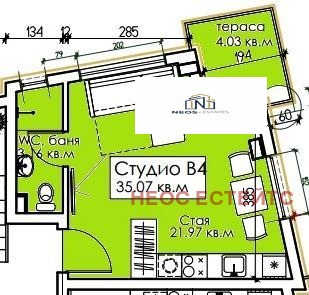 Продава 1-СТАЕН, гр. Созопол, област Бургас, снимка 3 - Апартаменти - 50960401