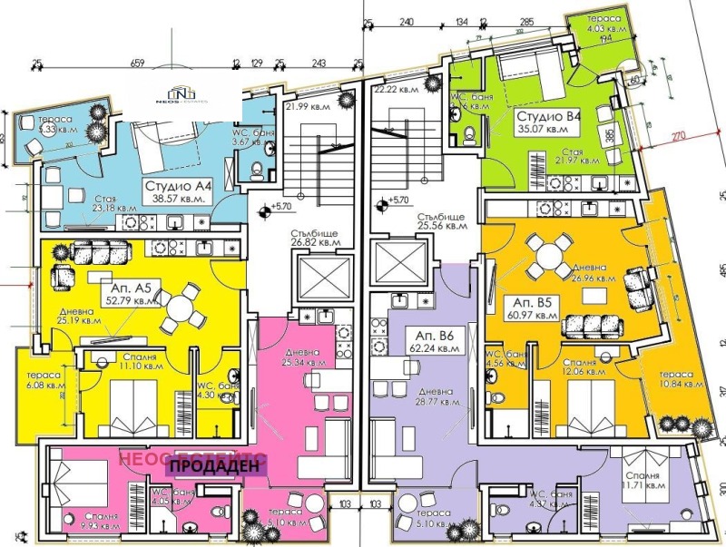 Продава 1-СТАЕН, гр. Созопол, област Бургас, снимка 2 - Апартаменти - 50960401
