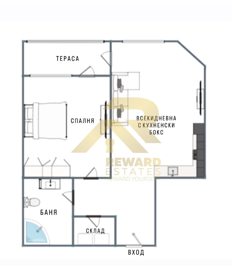 Продава 2-СТАЕН, гр. София, Оборище, снимка 4 - Апартаменти - 52690934
