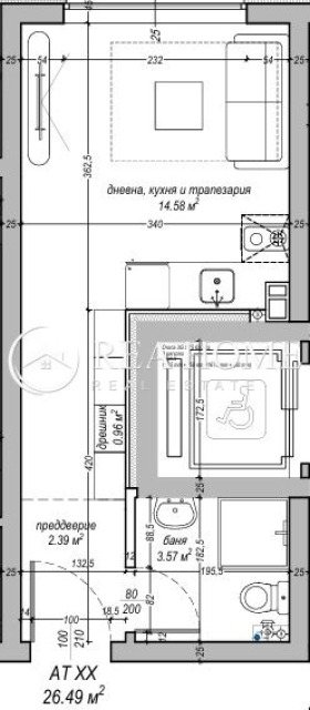 Продава 1-СТАЕН, гр. София, Студентски град, снимка 4 - Aпартаменти - 46581674