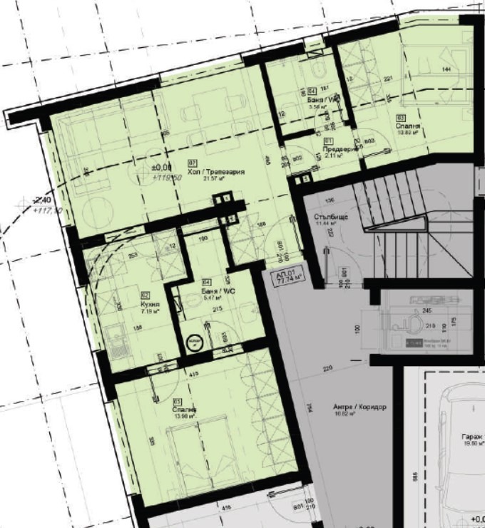 Продава 3-СТАЕН, гр. Варна, Левски 1, снимка 3 - Aпартаменти - 46881257