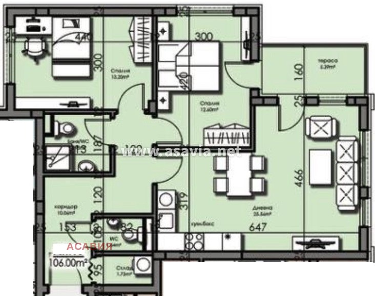 Продава 3-СТАЕН, гр. Созопол, област Бургас, снимка 12 - Апартаменти - 51375690