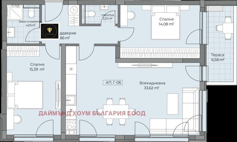 Продава 3-СТАЕН, гр. Пловдив, Остромила, снимка 2 - Aпартаменти - 49370837