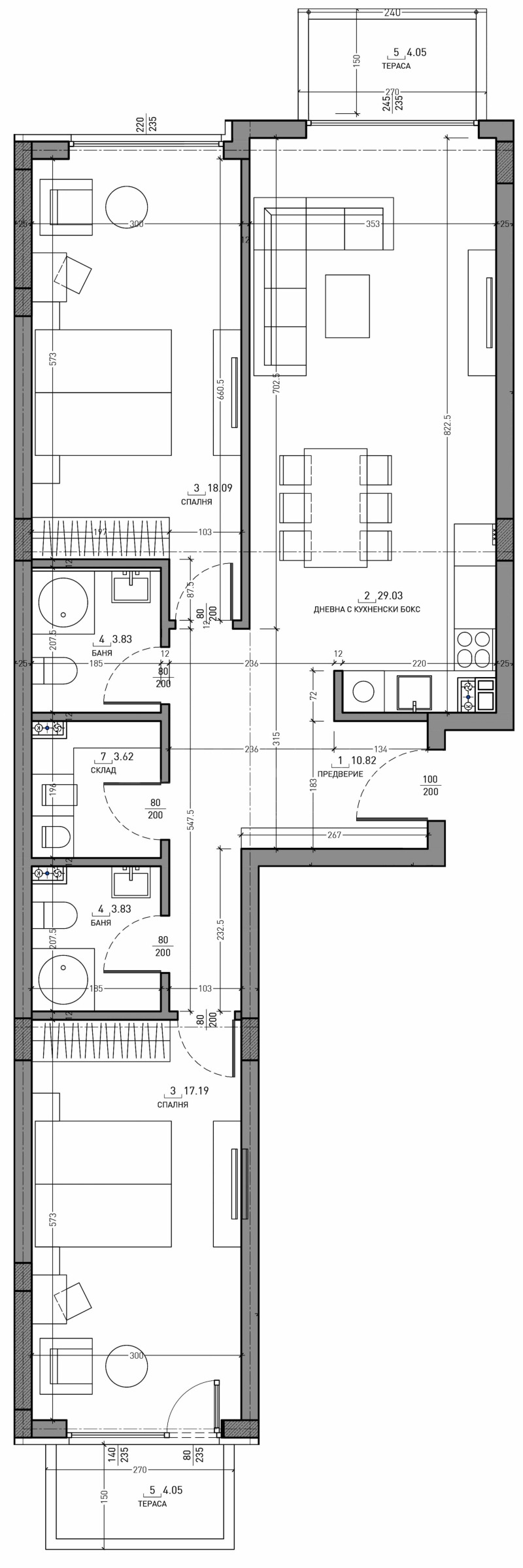 In vendita  2 camere da letto Sofia , Malinova dolina , 130 mq | 81684126 - Immagine [2]