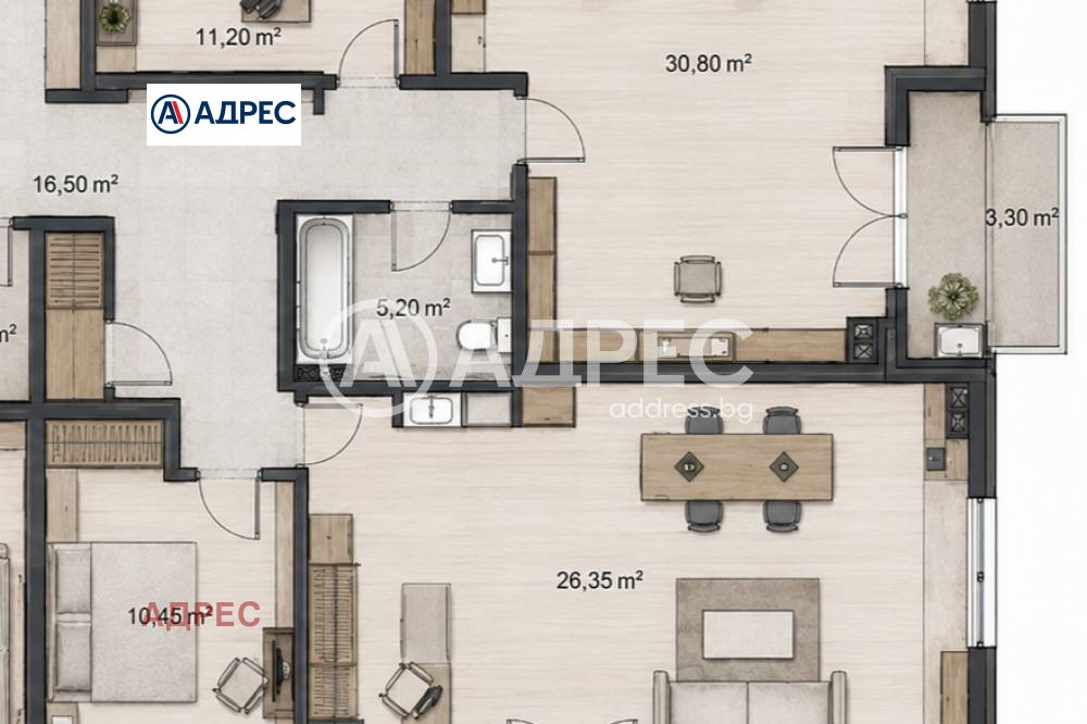 Продава МНОГОСТАЕН, гр. Варна, Център, снимка 2 - Апартаменти - 56337944