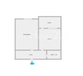 Te koop 1 slaapkamer