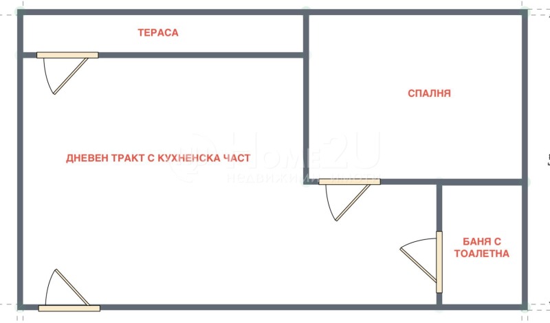 Продава 2-СТАЕН, гр. Варна, м-т Ален мак, снимка 4 - Aпартаменти - 48680655