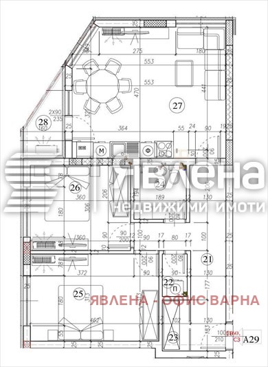 Продава 3-СТАЕН, гр. Варна, Владислав Варненчик 1, снимка 2 - Aпартаменти - 48578446