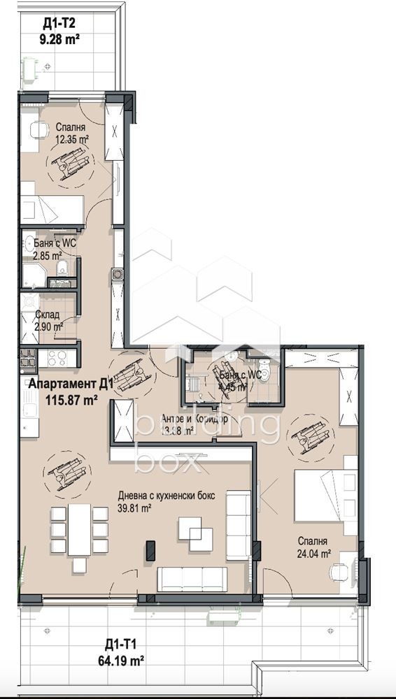 Продава  3-стаен град София , Кръстова вада , 139 кв.м | 34351522 - изображение [10]